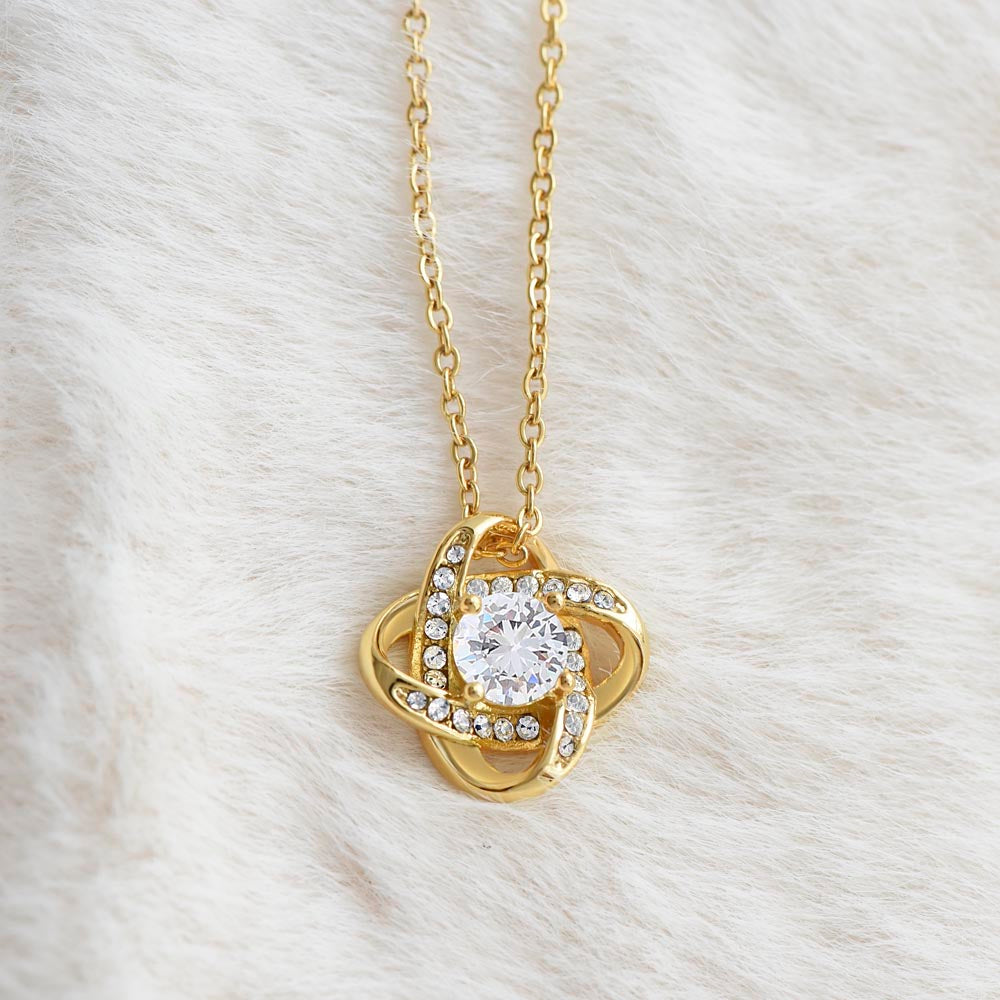 Mother and Daughter Like No Other Love Knot Necklace Mother and Daughter Like No Other Love Knot Necklace