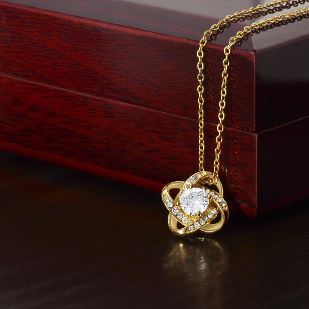 Mother and Daughter Like No Other Love Knot Necklace Mother and Daughter Like No Other Love Knot Necklace