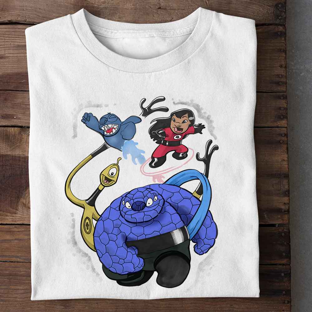 Lilo And Stitch Shirt Funny Graphic Disney T-Shirt Gift Ideas For Fans Lilo And Stitch Shirt Funny Graphic Disney T-Shirt Gift Ideas For Fans